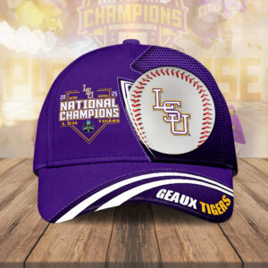 LSU Tigers Baseball 2025 National Champions Classic Cap - MAITM 11900