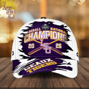 LSU Tigers Baseball 2025 National Champions Classic Cap - MAITM 11908