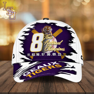 LSU Tigers Baseball 2025 National Champions Classic Cap - MAITM 11915