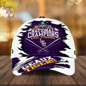 LSU Tigers Baseball 2025 National Champions Classic Cap - MAITM 11922