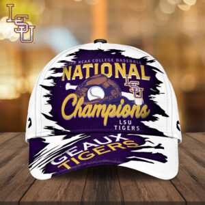 LSU Tigers Baseball 2025 National Champions Classic Cap - MAITM 11923