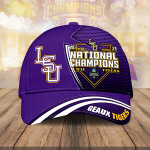 LSU Tigers Baseball 2025 National Champions Classic Cap - MAITM 11925