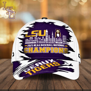 LSU Tigers Baseball 2025 National Champions Classic Cap - MAITM 11948
