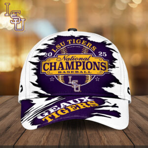 LSU Tigers Baseball 2025 National Champions Classic Cap - MAITM 11949