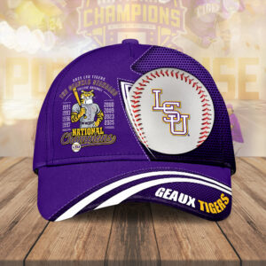 LSU Tigers Baseball 2025 National Champions Classic Cap - MAITM 11965