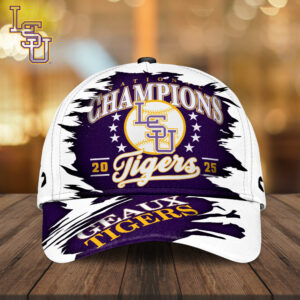 LSU Tigers Baseball 2025 National Champions Classic Cap - MAITM 11980