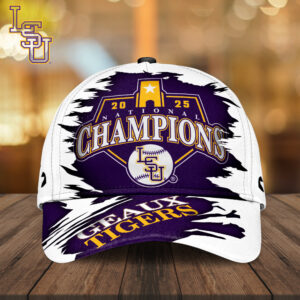 LSU Tigers Baseball 2025 National Champions Classic Cap - MAITM 12017