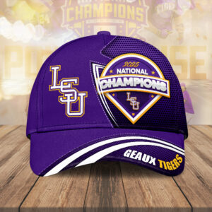LSU Tigers Baseball 2025 National Champions Classic Cap - MAITM 12042