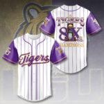 LSU Tigers Baseball Baseball Jersey – HOATT 11451