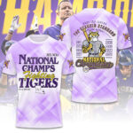 LSU Tigers Baseball 2025 National Champions 3D Apparel – GNE 3938