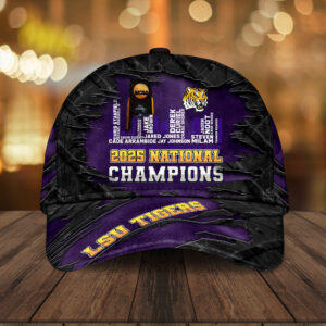 LSU Tigers Baseball 2025 National Champions Classic Cap - HOATT 11487