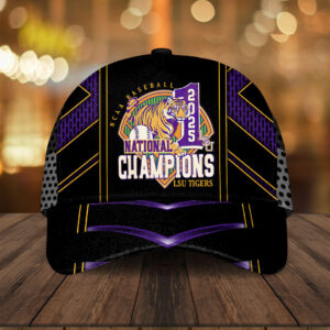 LSU Tigers Baseball 2025 National Champions Classic Cap - HOATT 11491