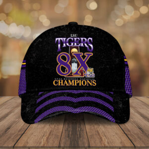LSU Tigers Baseball 2025 National Champions Classic Cap - HOATT 11494