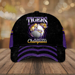 LSU Tigers Baseball 2025 National Champions Classic Cap - HOATT 11753