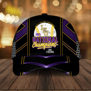 LSU Tigers Baseball 2025 National Champions Classic Cap - HOATT 11756