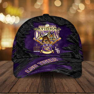 LSU Tigers Baseball 2025 National Champions Classic Cap - HOATT 11826