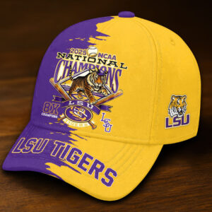 LSU Tigers Baseball 2025 National Champions Classic Cap - HOATT 11863