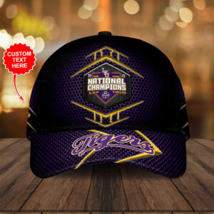 Personalized LSU Tigers Baseball 2025 National Champions Classic Cap - HOATT 11454