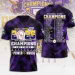 LSU Tigers Baseball 2025 National Champions 3D Apparel – MAITM 11805