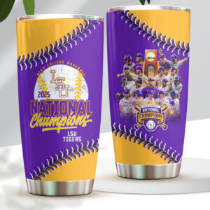 LSU Tigers Baseball Tumbler Cup - HOATT 11420