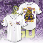 LSU Tigers Baseball Baseball Jersey – HOATT 11382