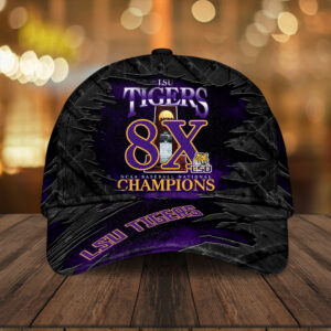 LSU Tigers Baseball 2025 National Champions Classic Cap - HOATT 11463