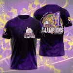 LSU Tigers Baseball 2025 National Champions 3D Apparel – HOATT 11380