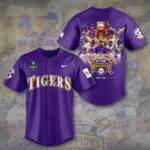 LSU Tigers Baseball Baseball Jersey – TANTN 13889