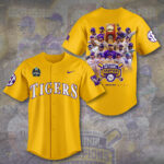 LSU Tigers Baseball Baseball Jersey – TANTN 13892