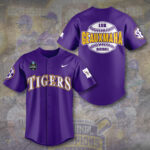 LSU Tigers Baseball Baseball Jersey – TANTN 14135