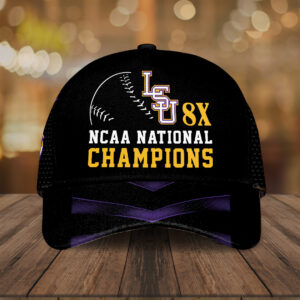 LSU Tigers Baseball 2025 National Champions Classic Cap - TANTN 13904