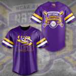 LSU Tigers Baseball Baseball Jersey – GNE 3845