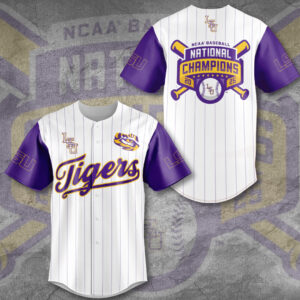 LSU Tigers Baseball Baseball Jersey - GNE 3853