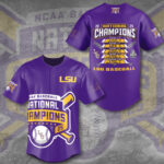 LSU Tigers Baseball Baseball Jersey – GNE 3908