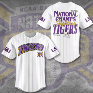 LSU Tigers Baseball Baseball Jersey - GNE 3934