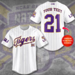 Personalized LSU Tigers Baseball Baseball Jersey – GNE 3840