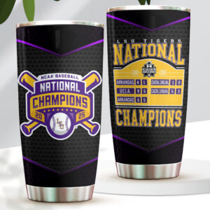 LSU Tigers Baseball Tumbler Cup - GNE 3894