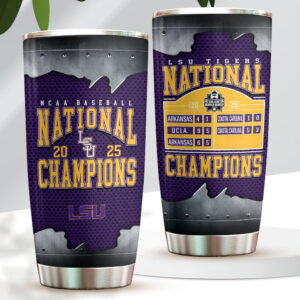 LSU Tigers Baseball Tumbler Cup - GNE 3915