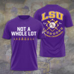 LSU Tigers Baseball 2025 National Champions 3D Apparel – TANTN 14683