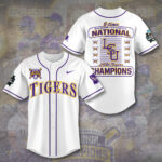 LSU Tigers Baseball Baseball Jersey – TANTN 14213