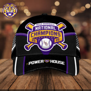 LSU Tigers Baseball 2025 National Champions Classic Cap - TANTN 13853
