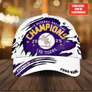 Personalized LSU Tigers Baseball 2025 National Champions Classic Cap - TANTN 13989