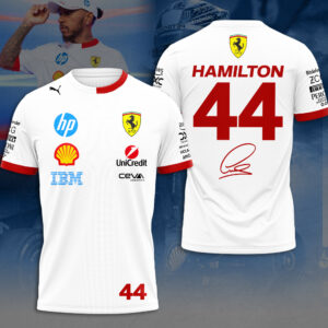 Scuderia Ferrari x Lewis Hamilton 3D Apparel - MAITM 10938