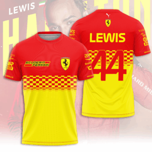 Lewis Hamilton x Scuderia Ferrari 3D Apparel – ANHNV 6105