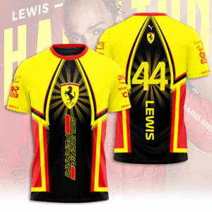 Lewis Hamilton x Scuderia Ferrari 3D Apparel – ANHNV 6137