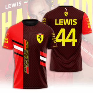 Scuderia Ferrari x Lewis Hamilton 3D Apparel - ANHNV 6213