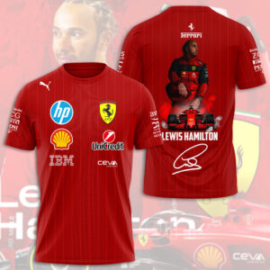 Lewis Hamilton x Scuderia Ferrari 3D Apparel – HOATT 8247