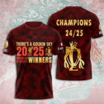 Liverpool FC 2024/25 Premier League Champions 3D Apparel – MAITM 10858
