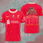 Liverpool FC 2024/25 Premier League Champions 3D Apparel – MAITM 10868