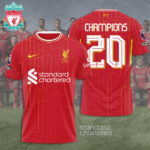 Liverpool FC 2024/25 Premier League Champions 3D Apparel - TANTN 12203